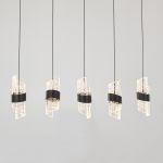 Подвесной светильник MD23001022-5B matt black