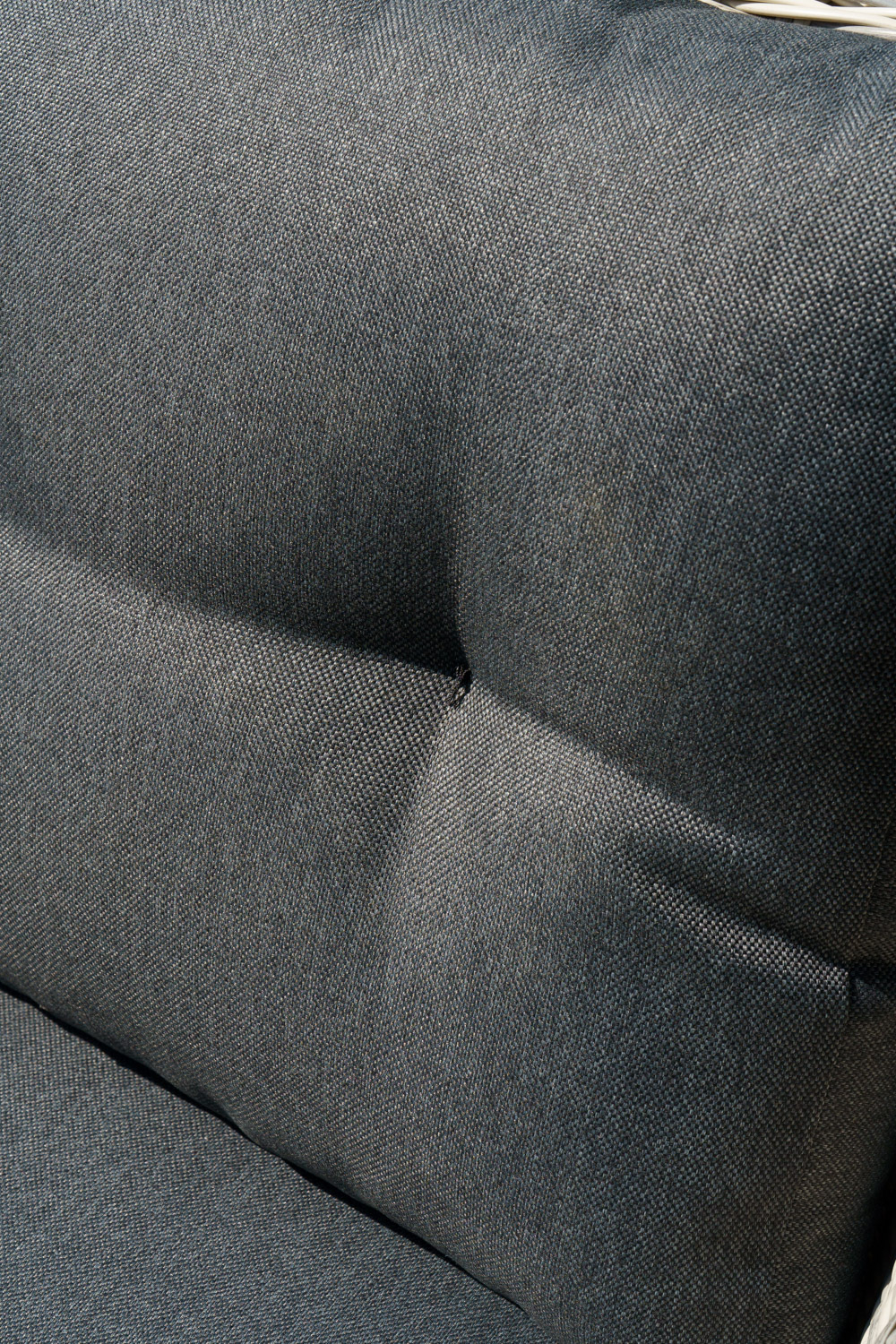 3-х местный диван из искусственного ротанга ВЕНЕЦИЯ (цвет: серый)