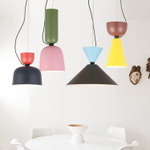 Pendant design lamp Alphabeta by Hem (D)