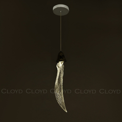 Подвесной светильник Cloyd GOA P1 / черный (арт.11378)