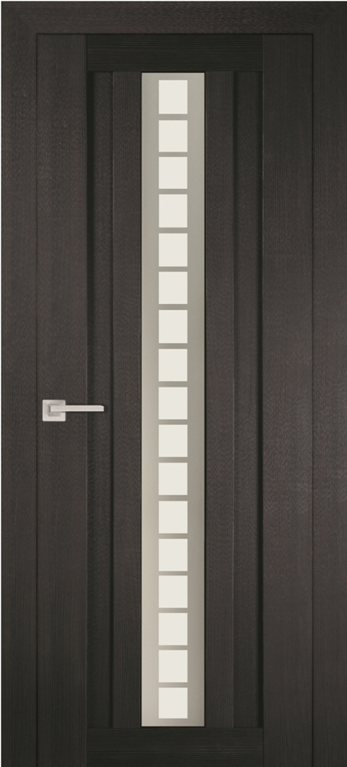 Дверь PS-16 / Цвет Венге Мелинга / белый сатинат / Двери PROFILO PORTE