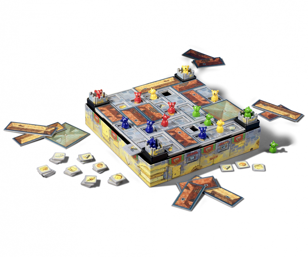 Сырный замок, компоненты