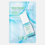 UIQ Biome Remedy Pore Reset PDRN Calming Mask Sheet Охлаждающая маска с ПДРН для сужения пор 22мл 1шт