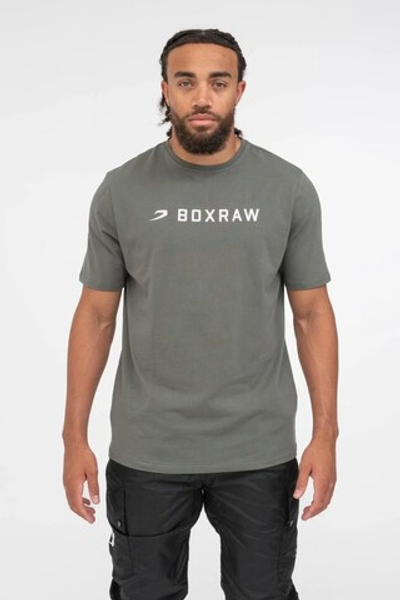 Футболка BOXRAW ABC зеленая