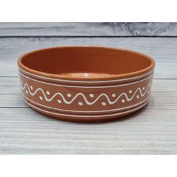 Салатник 650 мл d 17,5 см h5,5 см "Псковский" керамика ПГ [6]