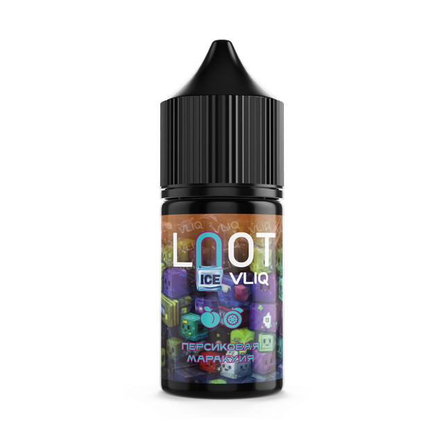 Ароматизатор VLIQ Loot Ice 14 мл - Персиковая Маракуйя