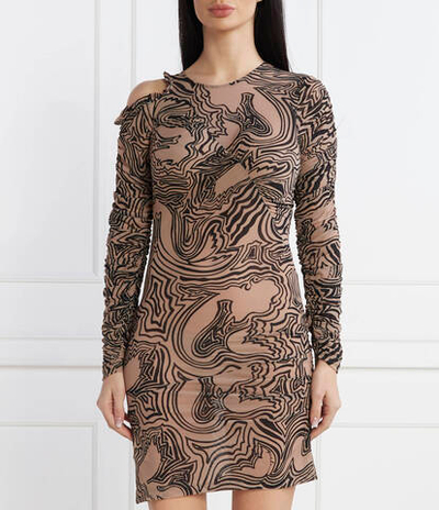 Платье Pinko - коричневый(102888 A1LT)