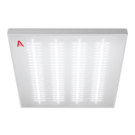 Светильник WOLTA STD ДВО11-36-042-6К с БАП EM1 36Вт 6500К IP40 Микропризма
