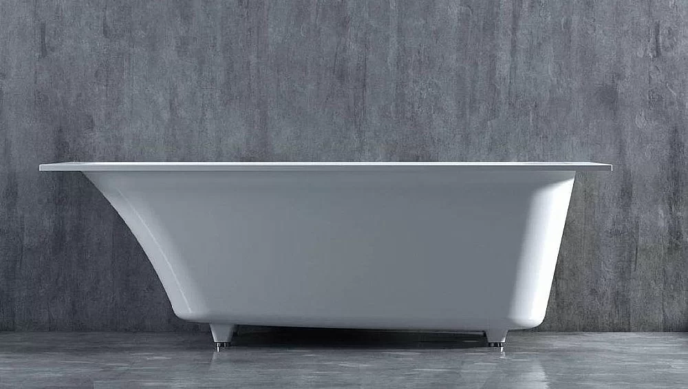Ванна Salini Orlanda Kit S-Stone 179x80 102122M белая матовая