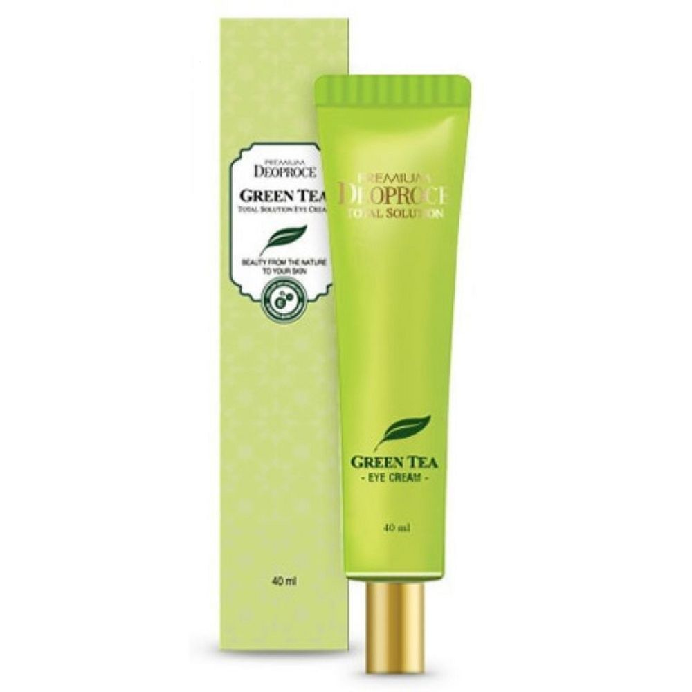 Deoproce Premium Green Tea Total Solution Eye Cream увлажняющий крем для век