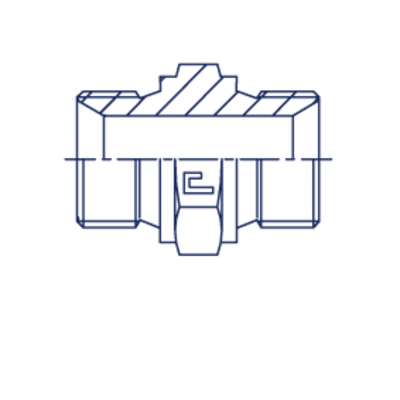 Соединение P BSP 1.1/2 - BSP 2