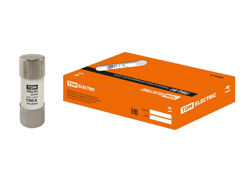 Плавкая вставка В2 22*58 100А TDM