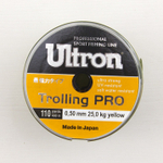 Леска Ultron Trolling Pro 0,5 мм. в размотке 100 метров (5x100м), цвет желтый