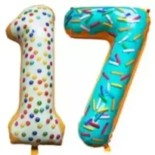 Цифры 102см. - Пончики