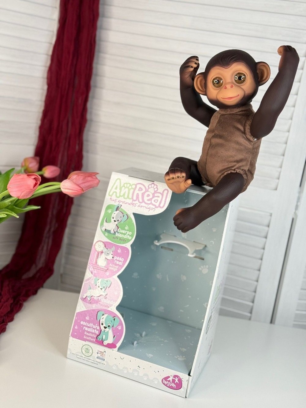 Игрушка мягконабивная 35см AniReal (60171)