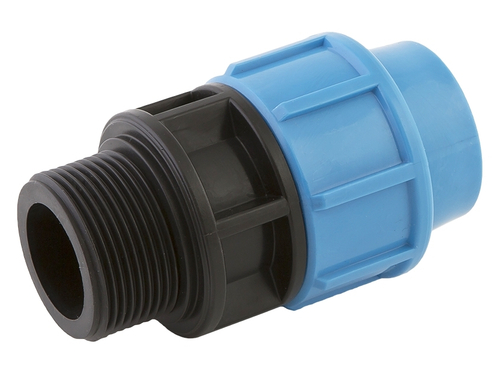 Муфта Джилекс ПНД переходная с наружной резьбой 20 х 1quot; (50 шт. уп.)