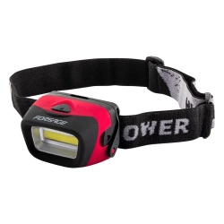 Фонарь светодиодный налобный в комплекте с батарейками (3 световых режима, CUB, 3xAAA), в блистере Forsage F-01X0049