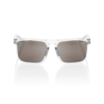 Спортивные очки 100% RENSHAW - Polished Crystal Haze - HiPER Silver Mirror Lens