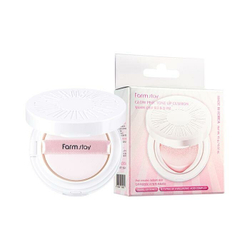 FarmStay Тонирующий кушон для лица с эффектом сияния Pink Tone Up Cushion 15 гр.
