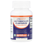 Vitamatic, Lactobacillus plantarum, 60 капсул с гипромеллозой DRcaps®