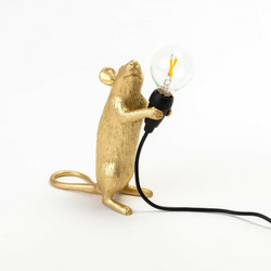 Настольная лампа Mouse Lamp Standing GOLD USB 15230