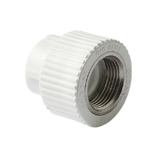Муфта комбинированная Pro Aqua 20х3/4" ВР с внутренней резьбой полипропиленовая