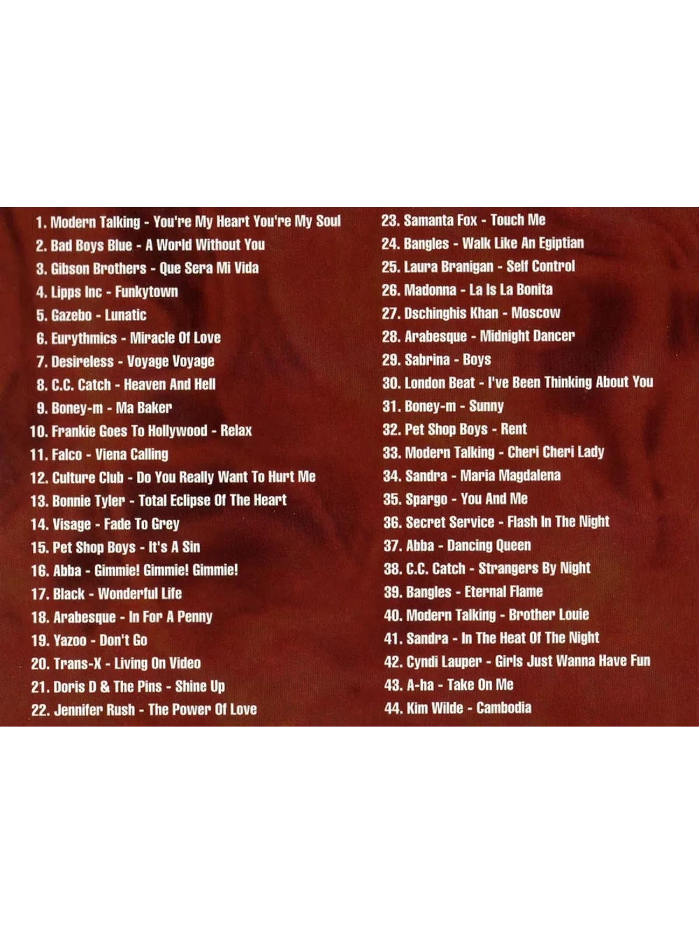 Мелодии и Ритмы Зарубежной Эстрады, часть 1