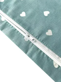 Наволочка комплект 2шт перкаль Сказка "Николь" 45х45 см на молнии