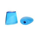 Точилка "Oval" с контейнером, 1 отверстие, 4 цвета микс