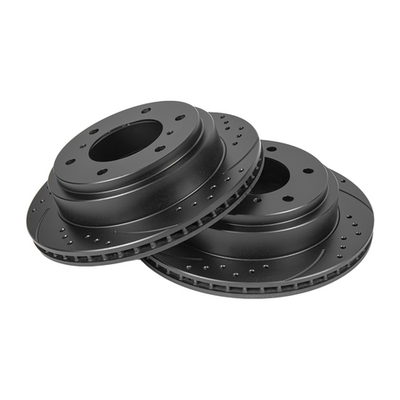 Диск тормозной GANZ задний перфорированный PRO-Line с покрытием (комплект - 2 шт) MITSUBISHI Pajero / Vent D=300mm Арт.: GIJ10135S