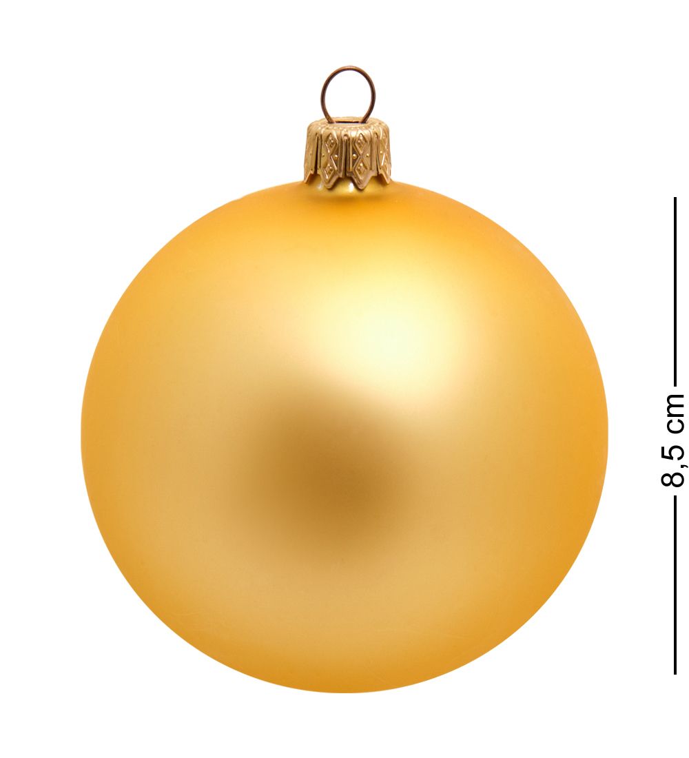 НФШ-1582 Ел. украшение Шар «Снегурочка» 85 мм