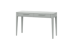 Консоль Type oak 2 ящика ширина 120 см (светло-серый)