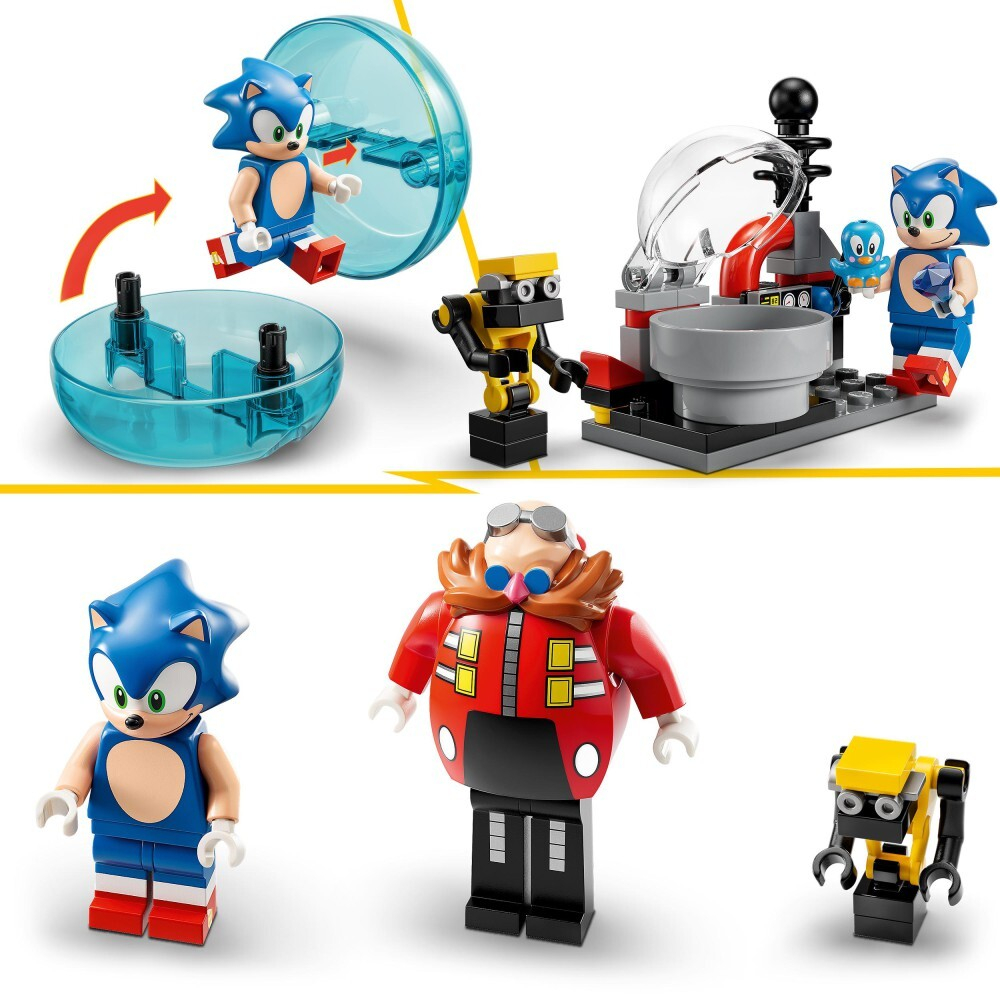 LEGO Sonic the Hedgehog - Соник против доктора Эггман и робот Death Egg 76993