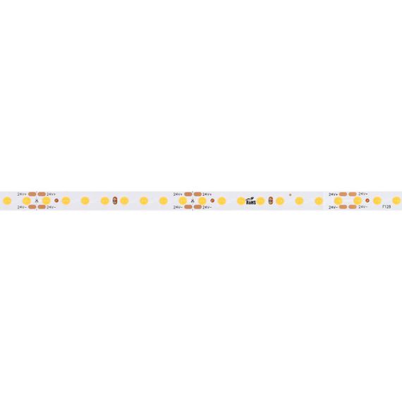 Светодиодная лента Arlight 9,6W/m 128LED/m COB теплый белый 5M COB-X128-8mm 24V Warm3000 036838