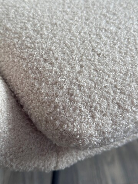 Стул М-City DISAUR Дарем (Darem) Белый букле Davis Now Or Never -03, Черный каркас