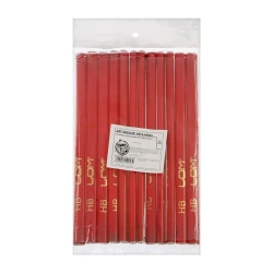 Карандаши строительные ЛОМ, 180 мм, 12 шт