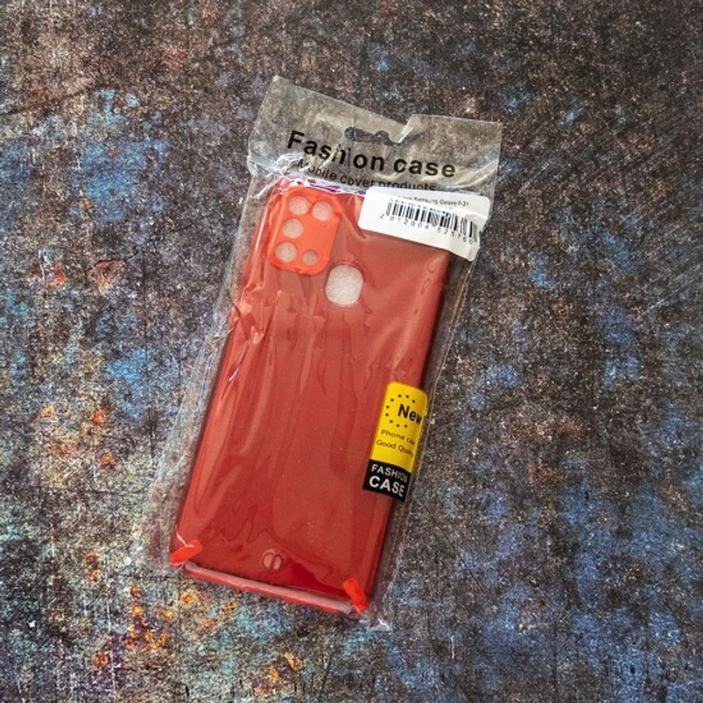 Чехол для Samsung Galaxy M31, 012461 Красный