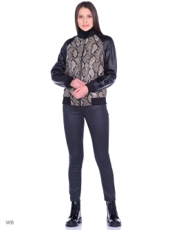 Куртка женская натуральная кожа, бомбер