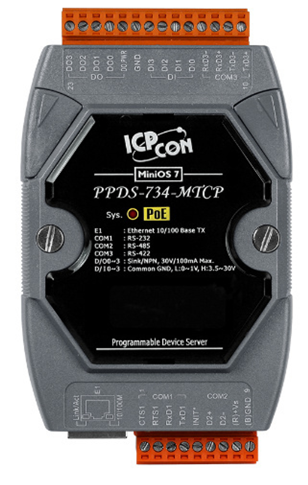 Преобразователь ICP DAS PPDS-734-MTCP CR