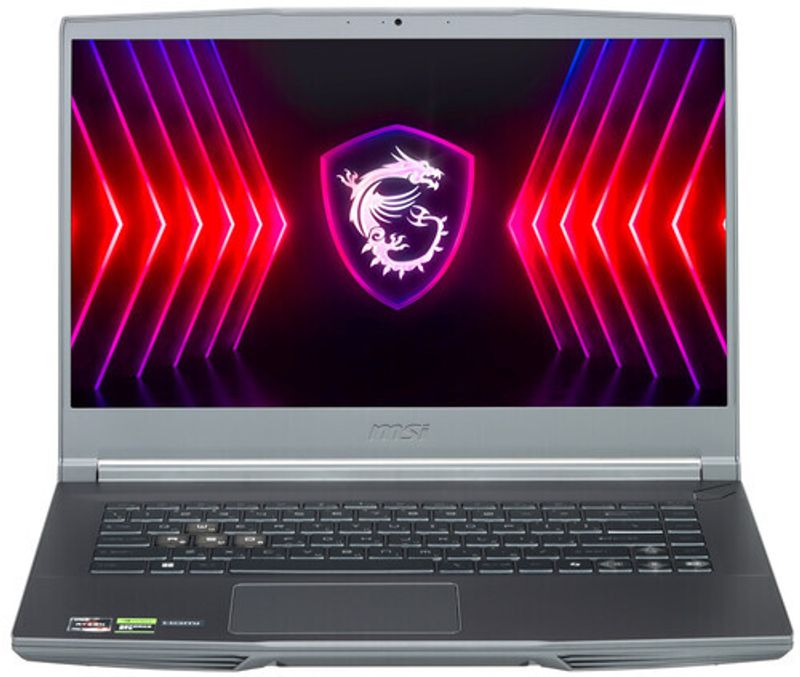 Ноутбук 15.6" MSI AMD Ryzen 5 7535HS 3.3 ГГц 16 ГБ DDR5 GeForce RTX 4050 для ноутбуков 6 ГБ Thin A15
