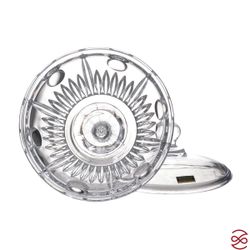 Конфетница с крышкой на ножке Crystalite Bohemia Pluto-New Nova 24см