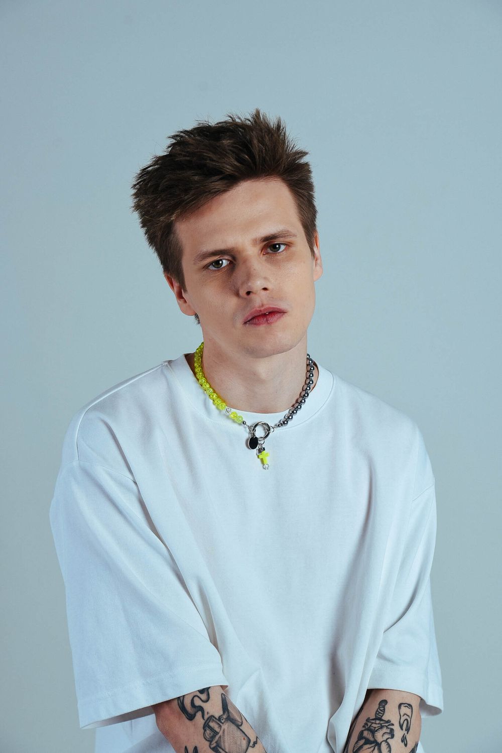 Ожерелье Before.Swine Half&Half Quartz Green