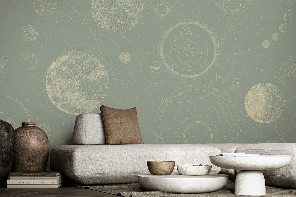 Обои и панно Affresco, коллекция  Line Art