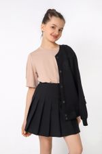 Фуфайка (футболка) для девочки Гретта-4 Виотекс БЕЖЕВЫЙ