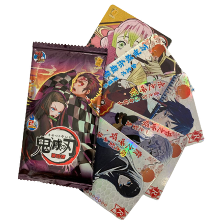 Бустер коллекционных карточек Demon Slayer (категория A)