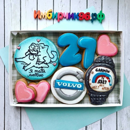 Имбирные пряники Любовь