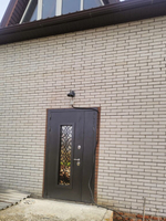 Дверь входная Камила серебро термо/двухстворчатая