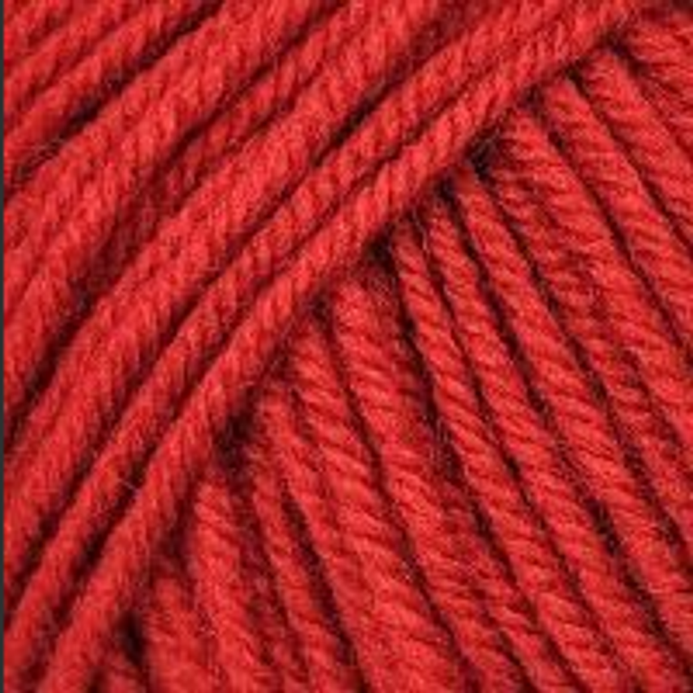 Пряжа &quot;Кроха&quot;, 20%шерсть, 80%акрил, 50гр, 135м, красный мак