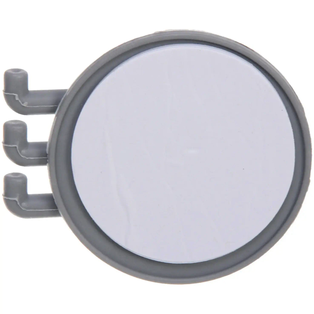 Крючок настенный многофункциональный на липкой основе «ИДЕЯДОМА», цвет серый, нагрузка 1кг/7*6см (пакет с подвесом)