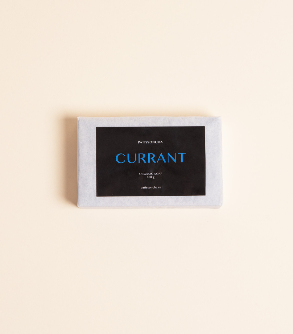 Мыло плитка — Смородина, 100г | Patissoncha